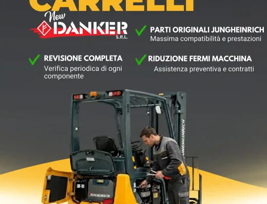 New Danker: Carrelli Elevatori e Lavapavimenti a San Filippo del Mela